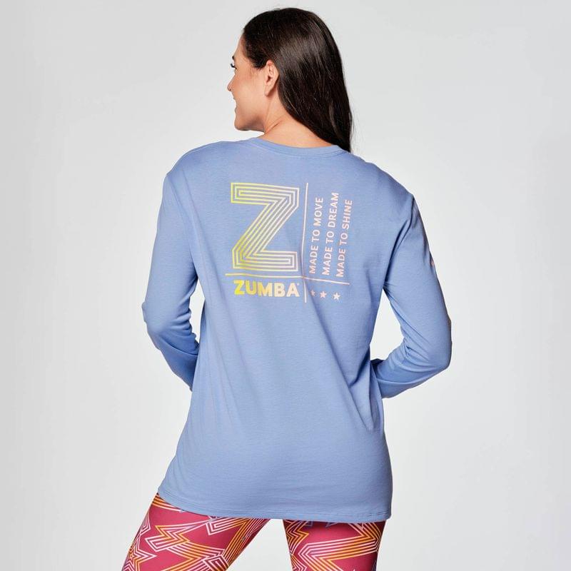Zumba Skate Crew Long Sleeve Tee