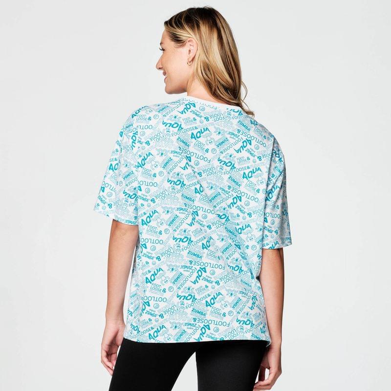 Aqua Zumba Boxy Top