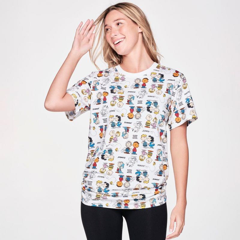 Zumba X Peanuts Printed Tee