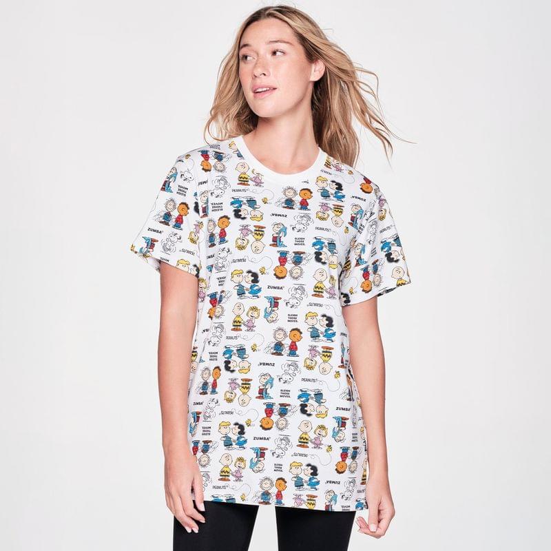 Zumba X Peanuts Printed Tee