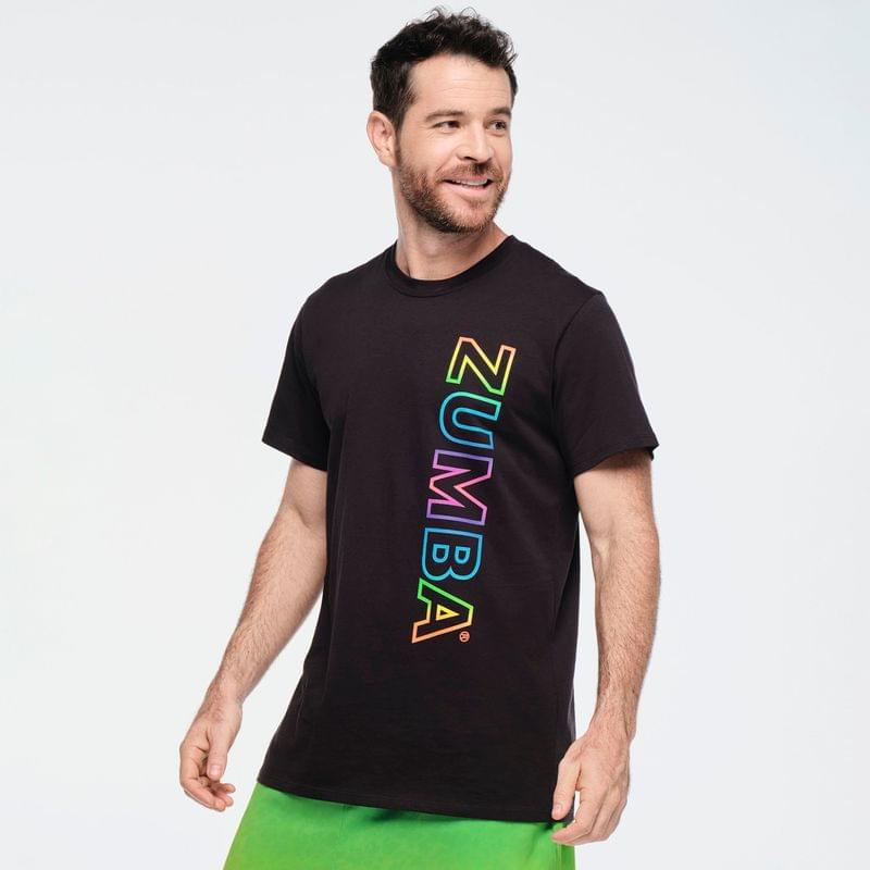 Funscape Unisex Crew Neck Tee - Bold Black