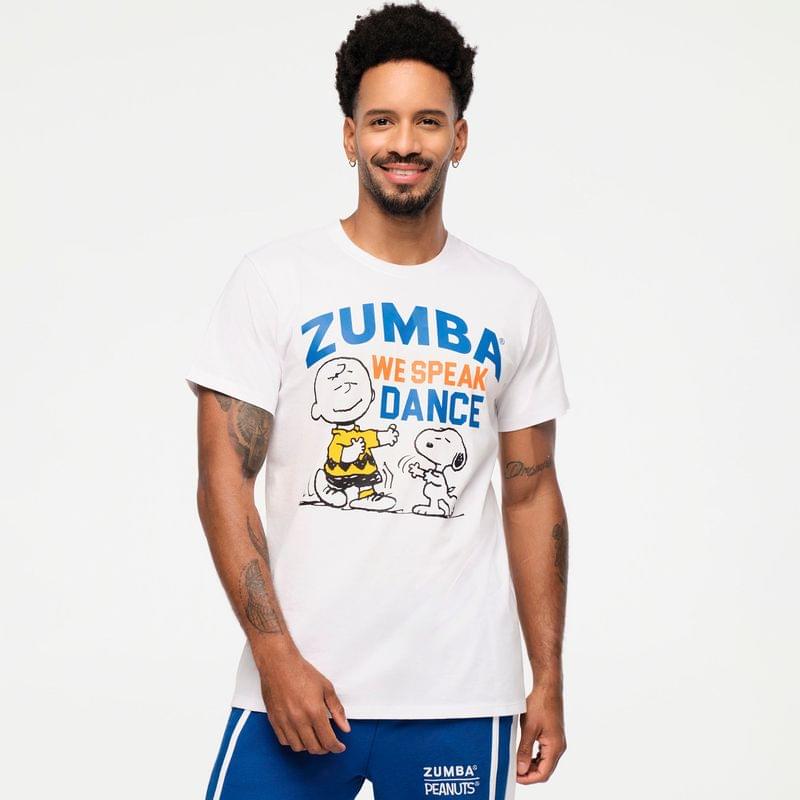 Zumba X Peanuts Crew Neck Tee - White