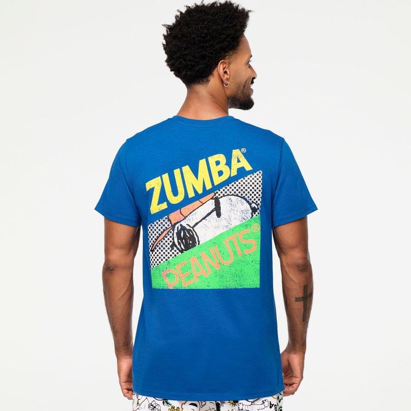 Zumba X Peanuts Crew Neck Tee - Blue
