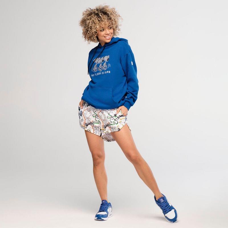 Zumba X Peanuts Unisex Pullover Hoodie - Blue