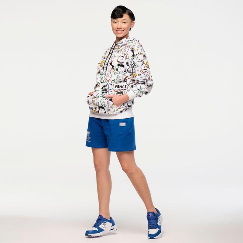 Zumba X Peanuts Unisex Pullover Hoodie - White