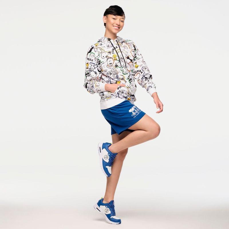 Zumba X Peanuts Unisex Pullover Hoodie - White