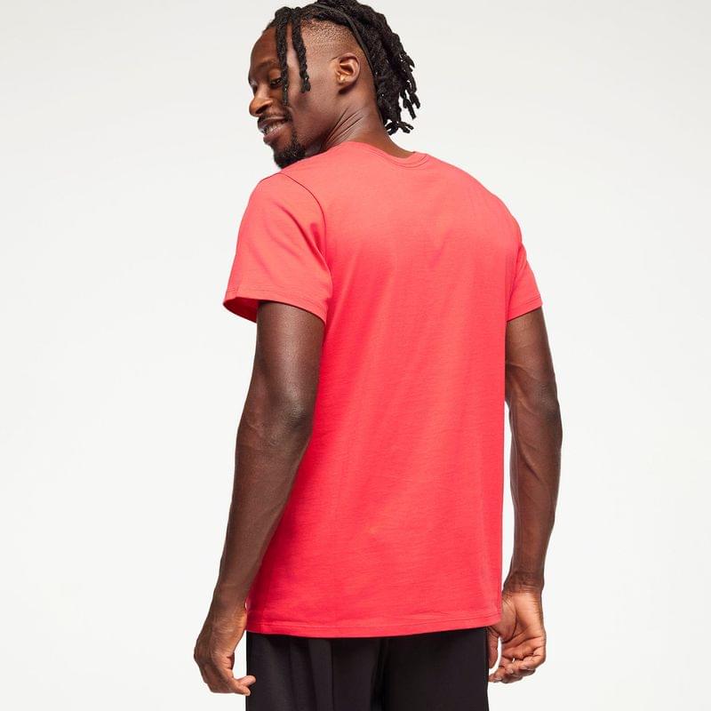 Zumba Holiday Crew Neck Tee - Red