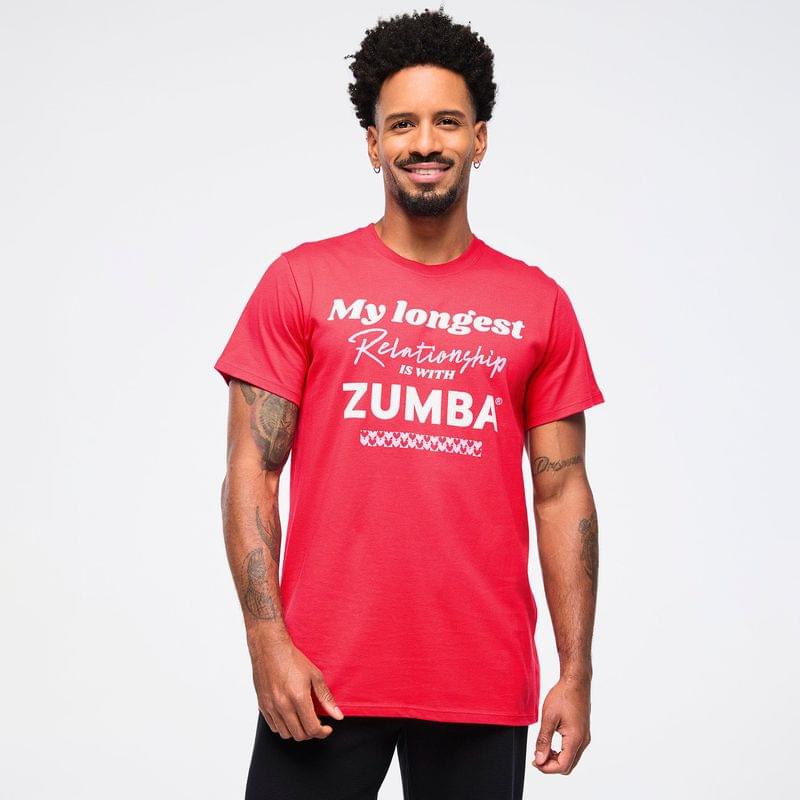 Zumba Love Crew Neck Tee - Red (Instructor)