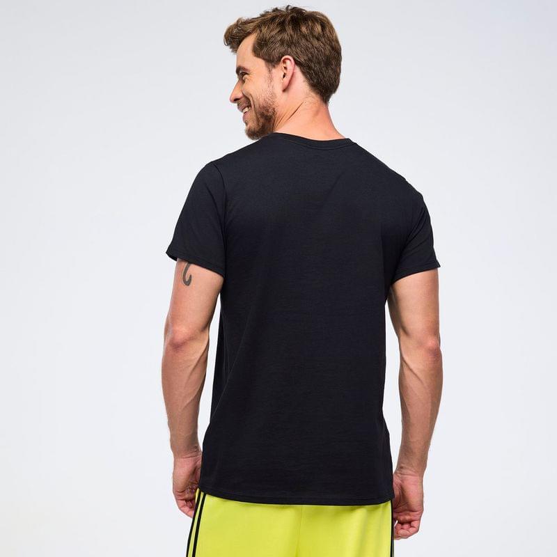 Zumba Haus Unisex Crew Neck Tee - Black