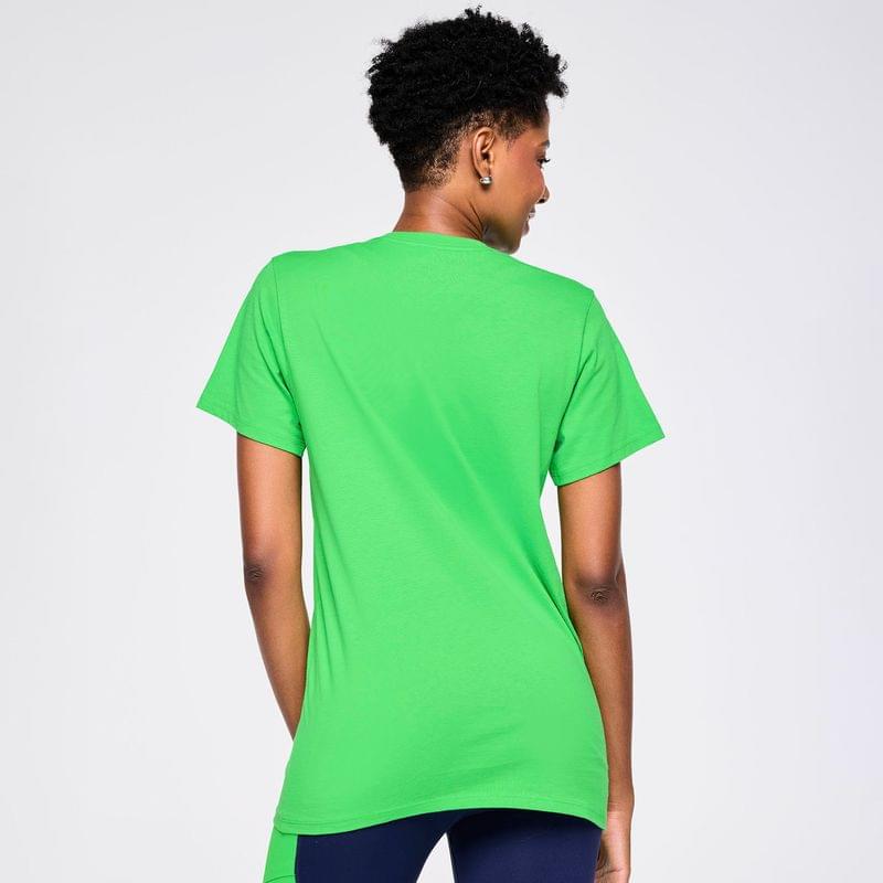 Zumba Out Loud Crew Neck Tee - Green