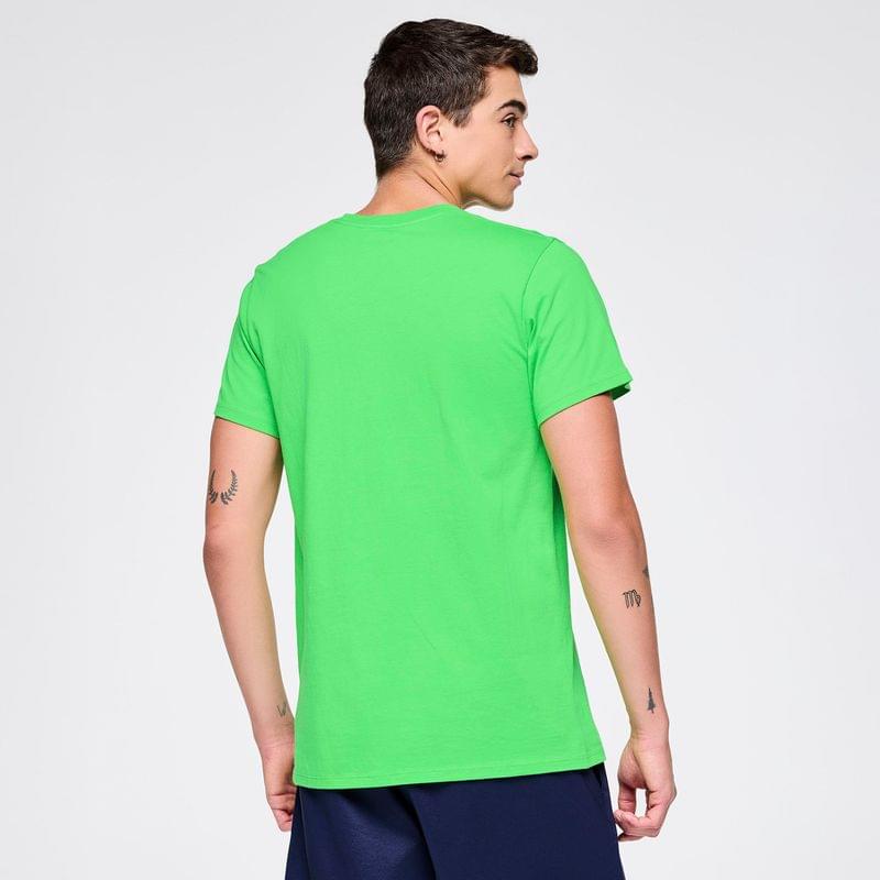 Zumba Out Loud Crew Neck Tee - Green