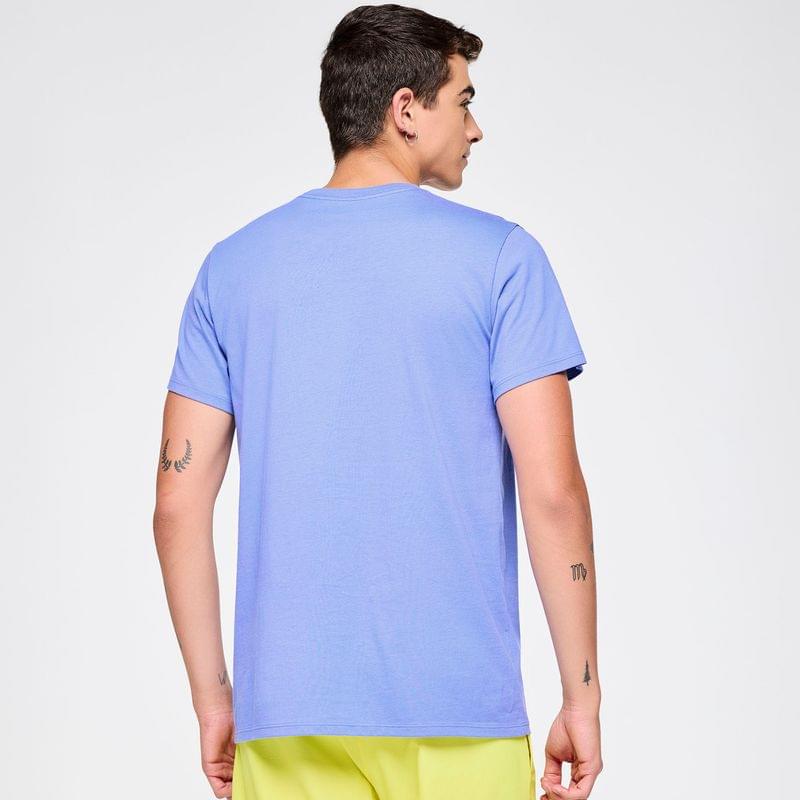 Zumba Out Loud Crew Neck Tee - Purple
