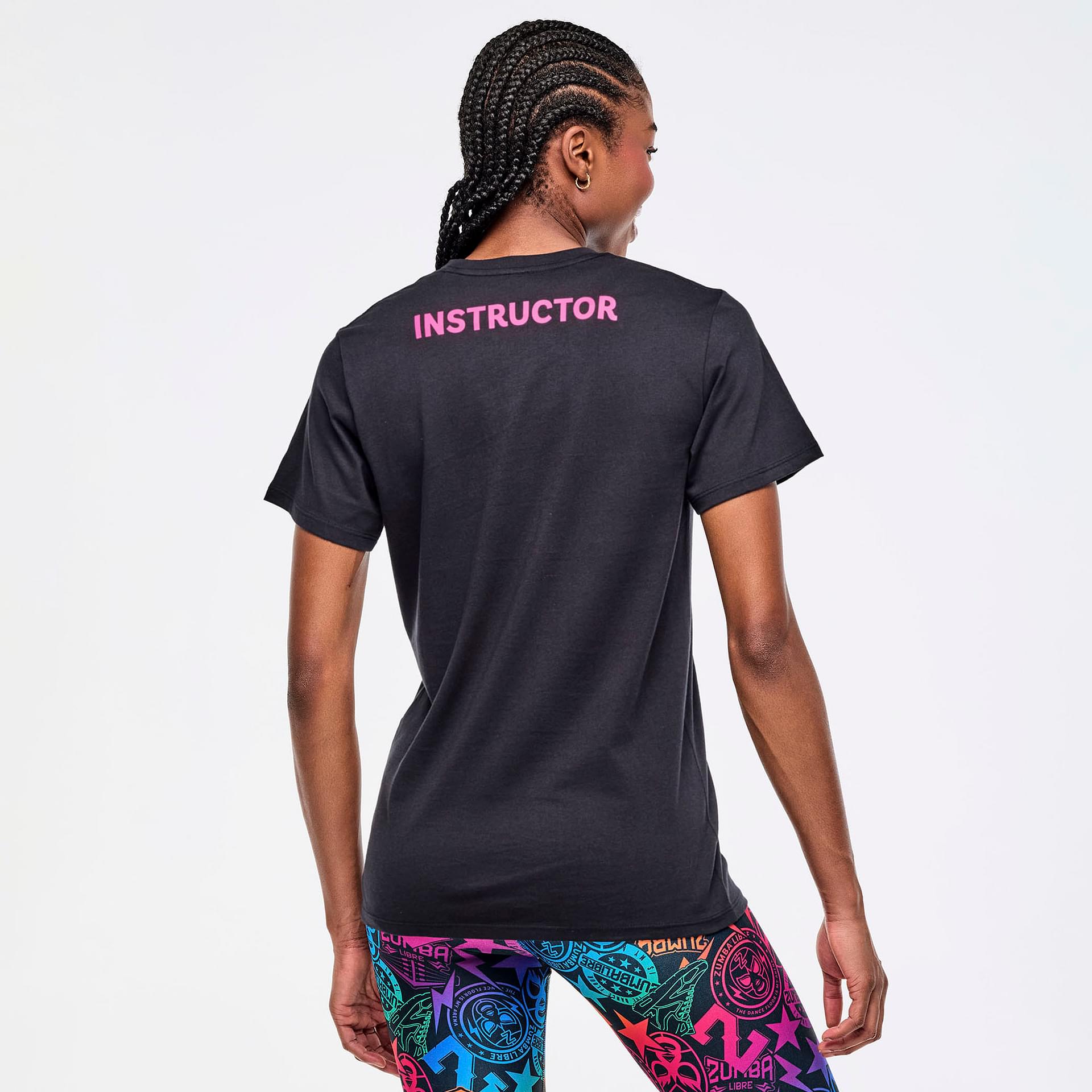 Inspire Your Workout with Zumba Libre Crew Neck Tee - Bold