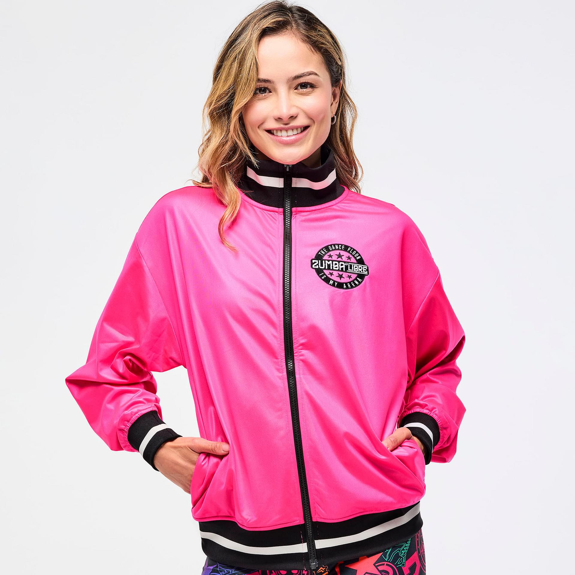 新品未使用 ZUMBA ジャケット Funscape Sequin Bomber Jacket – Zumba Wear | STRONG iD