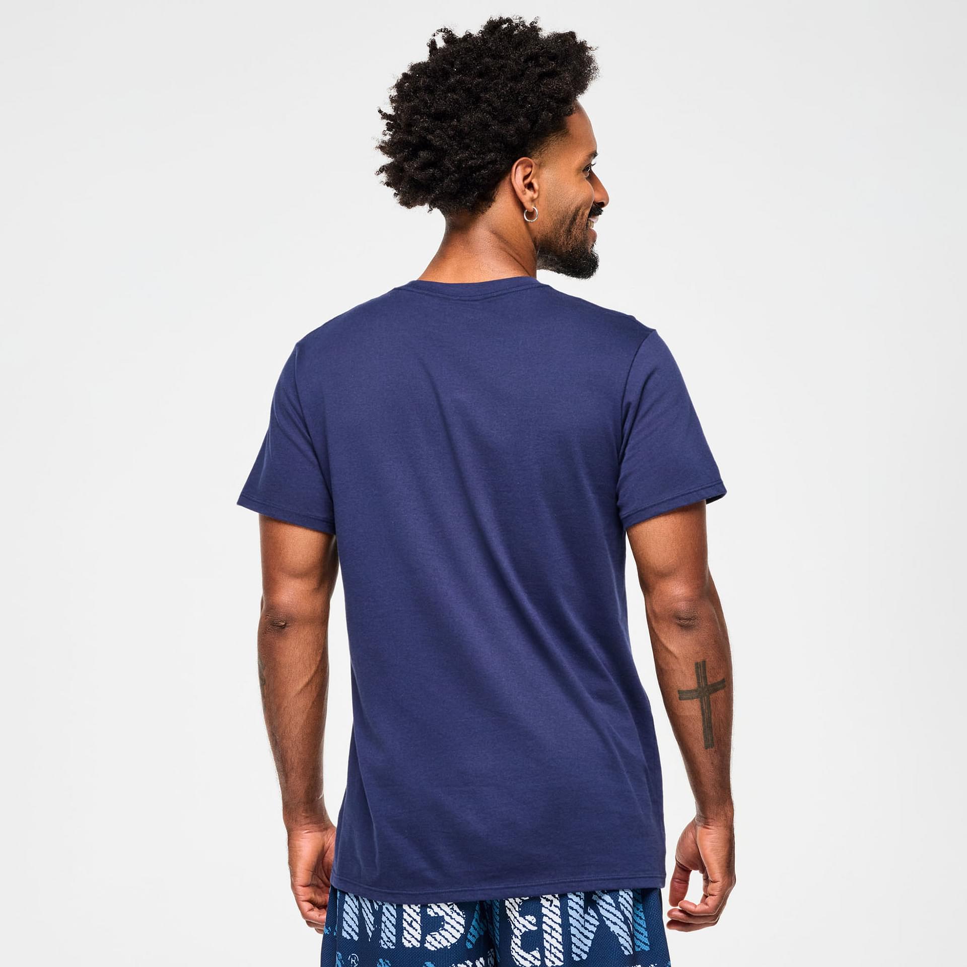 Inspire Your Style with the Unisex Blue Jean Crew Neck Tee