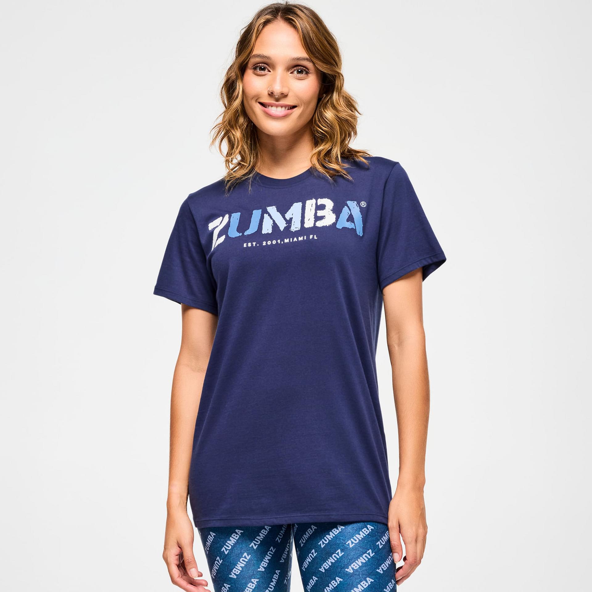 その他 ZUMBA Blue Jean Crew Neck Muscle Tank-S Blue Jean Crew Neck Muscle Tank – Zumba Wear | STRONG iD