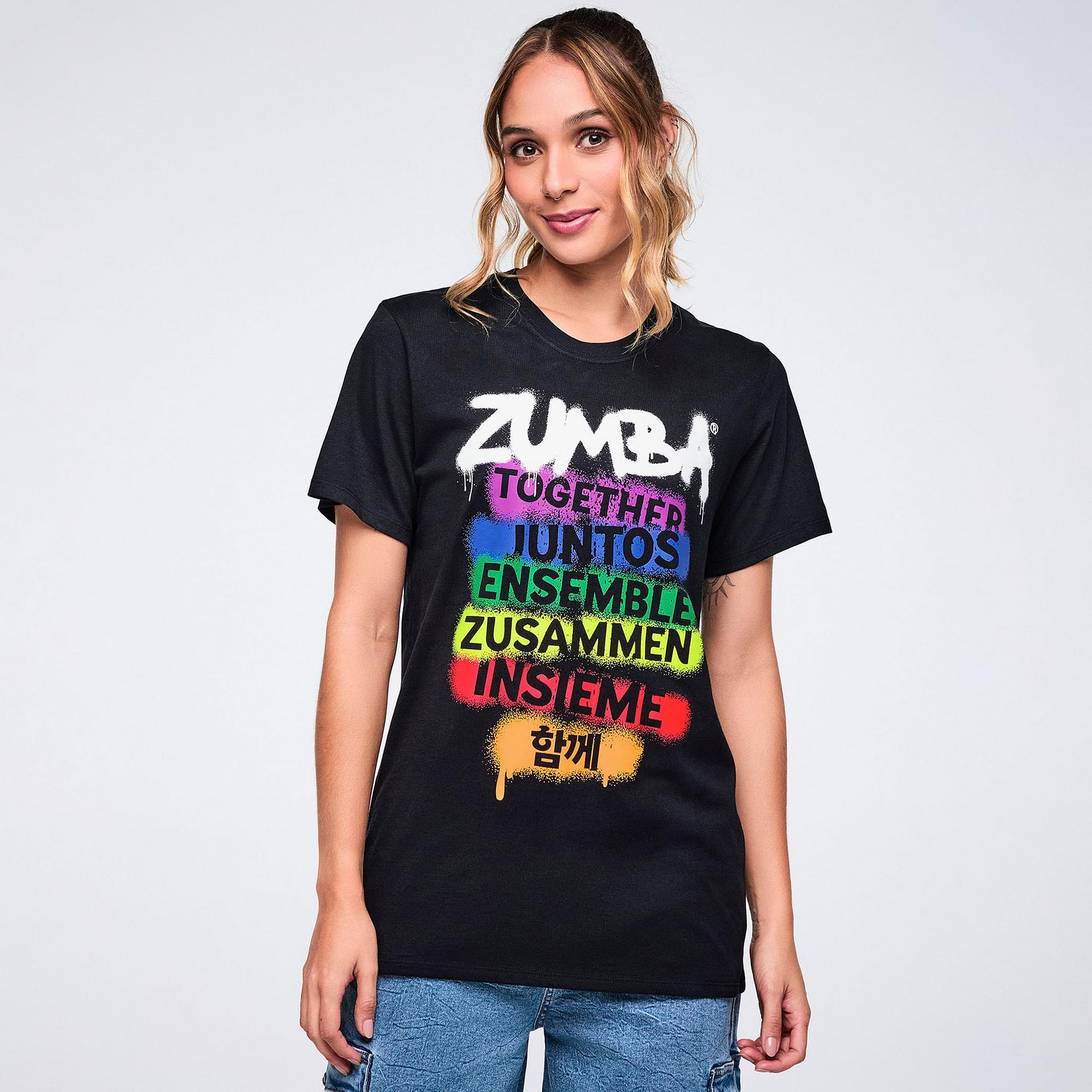 Pride Unisex Crew Neck Tee - Black