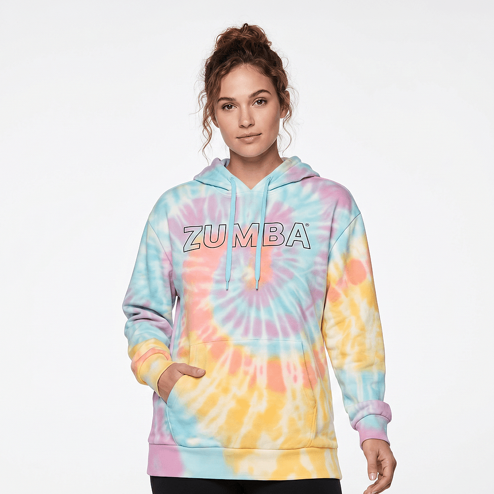 Unisex Tie-Dye Pullover Hoodie