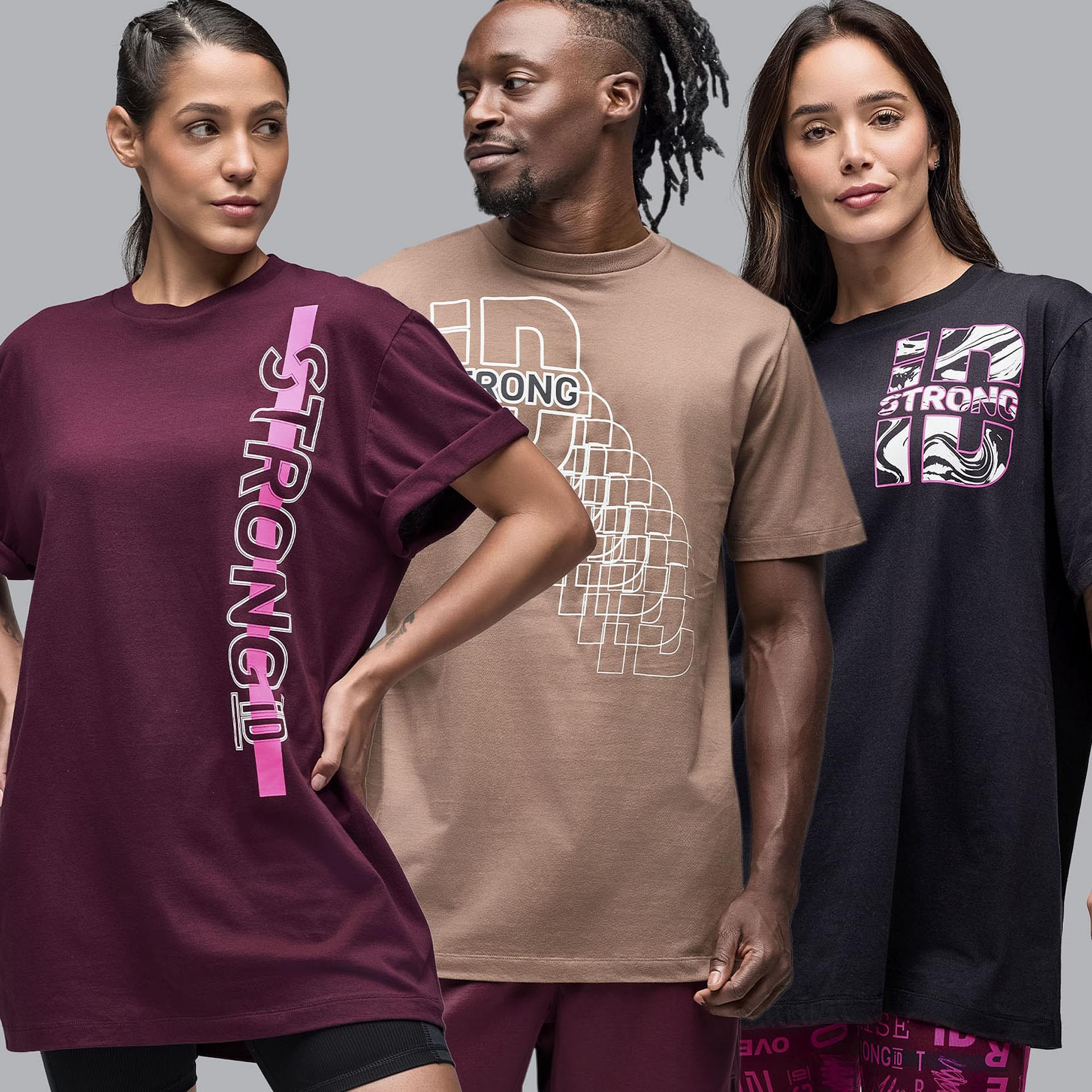 3-Pack “Strong ID” Tee Set