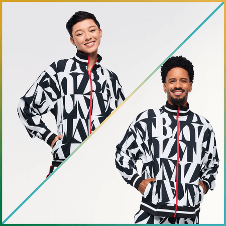 Zumba Haus Unisex Oversized Track Jacket