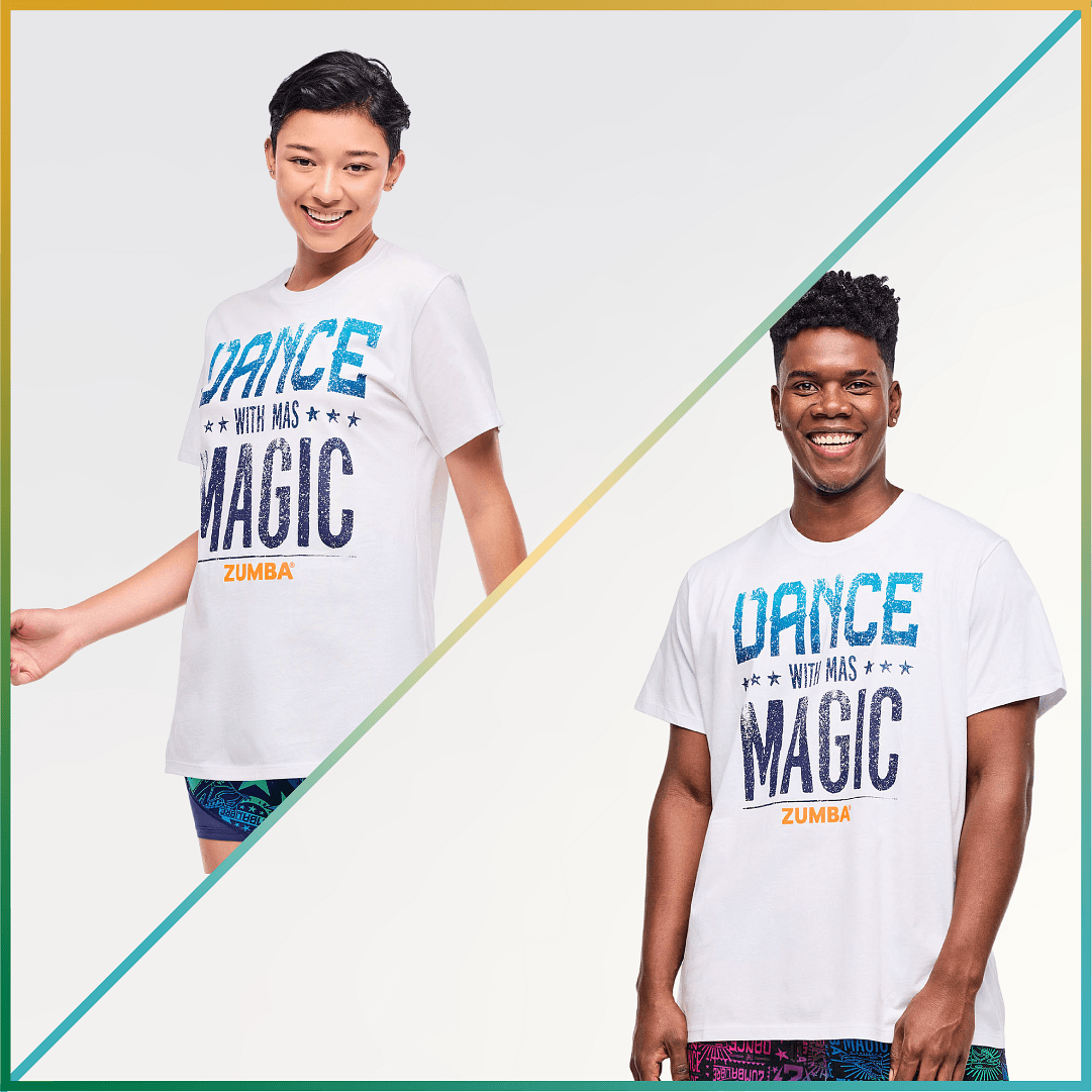 Zumba Libre Crew Neck Tee - Wear It Out White