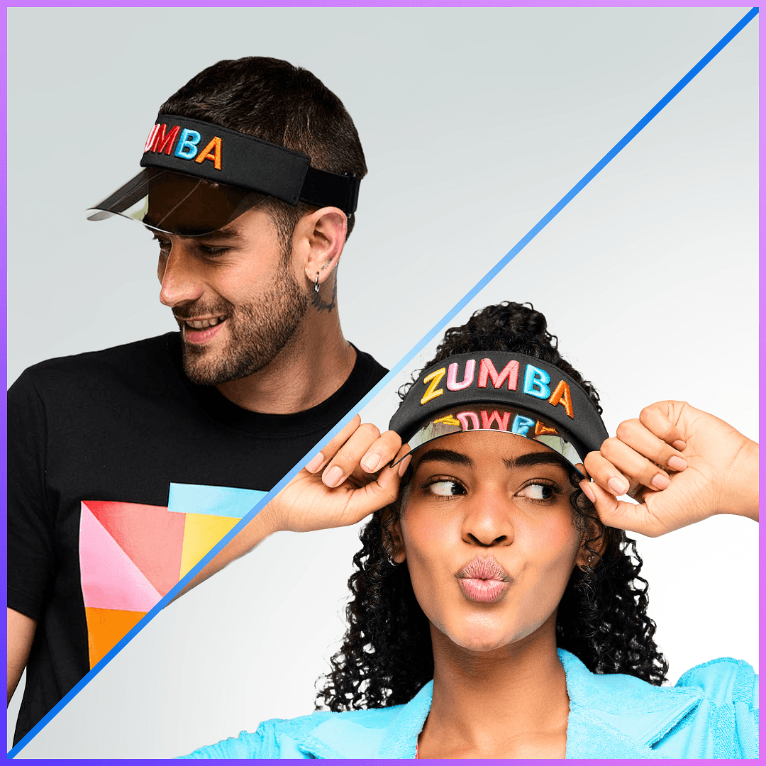 Zumba Rays Adjustable Visor