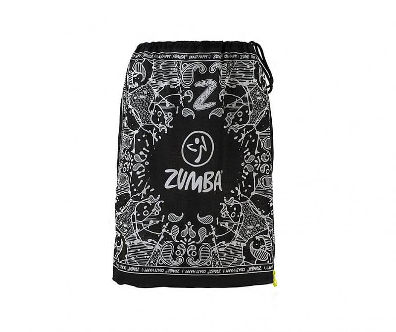 Zumba Bandana Zip Skirt