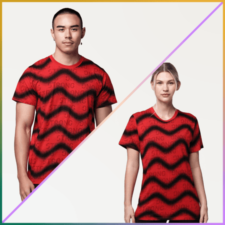 STRONG iD Heat Map Tee
