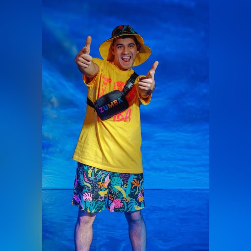 Zumba Palm Party Reversible Bucket Hat