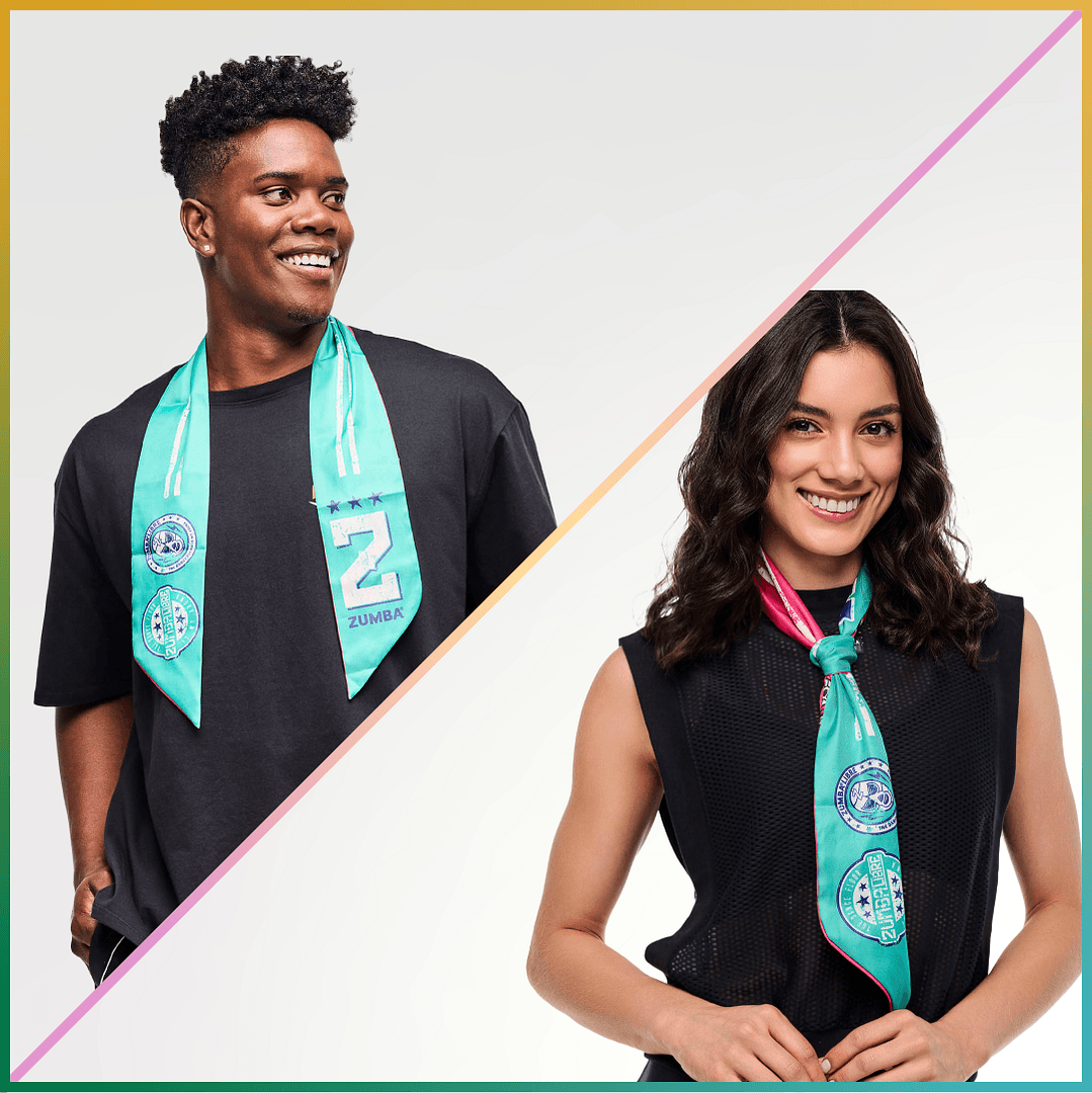 Zumba Libre Skinny Tie Scarf
