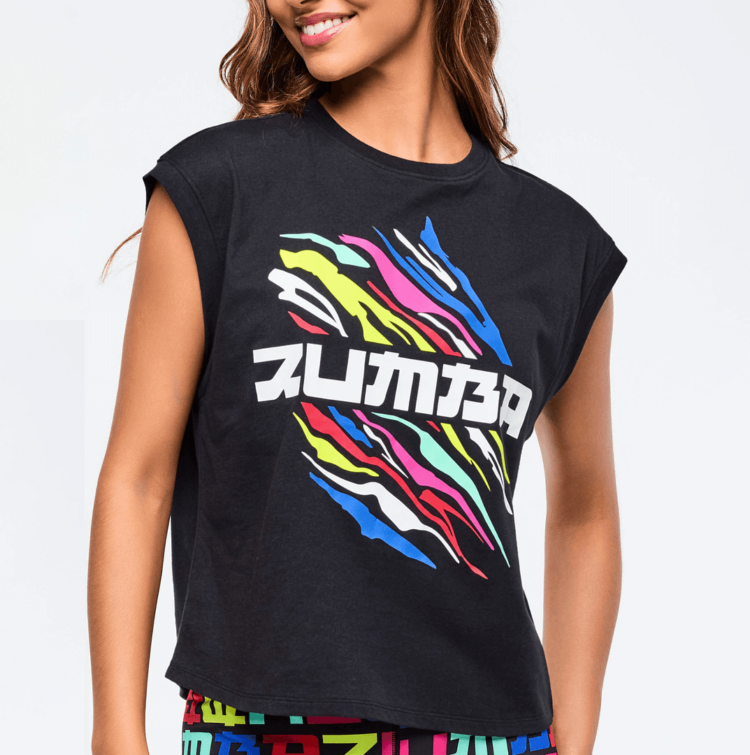 Eastern Flavor Extended Shoulder Loose Tank