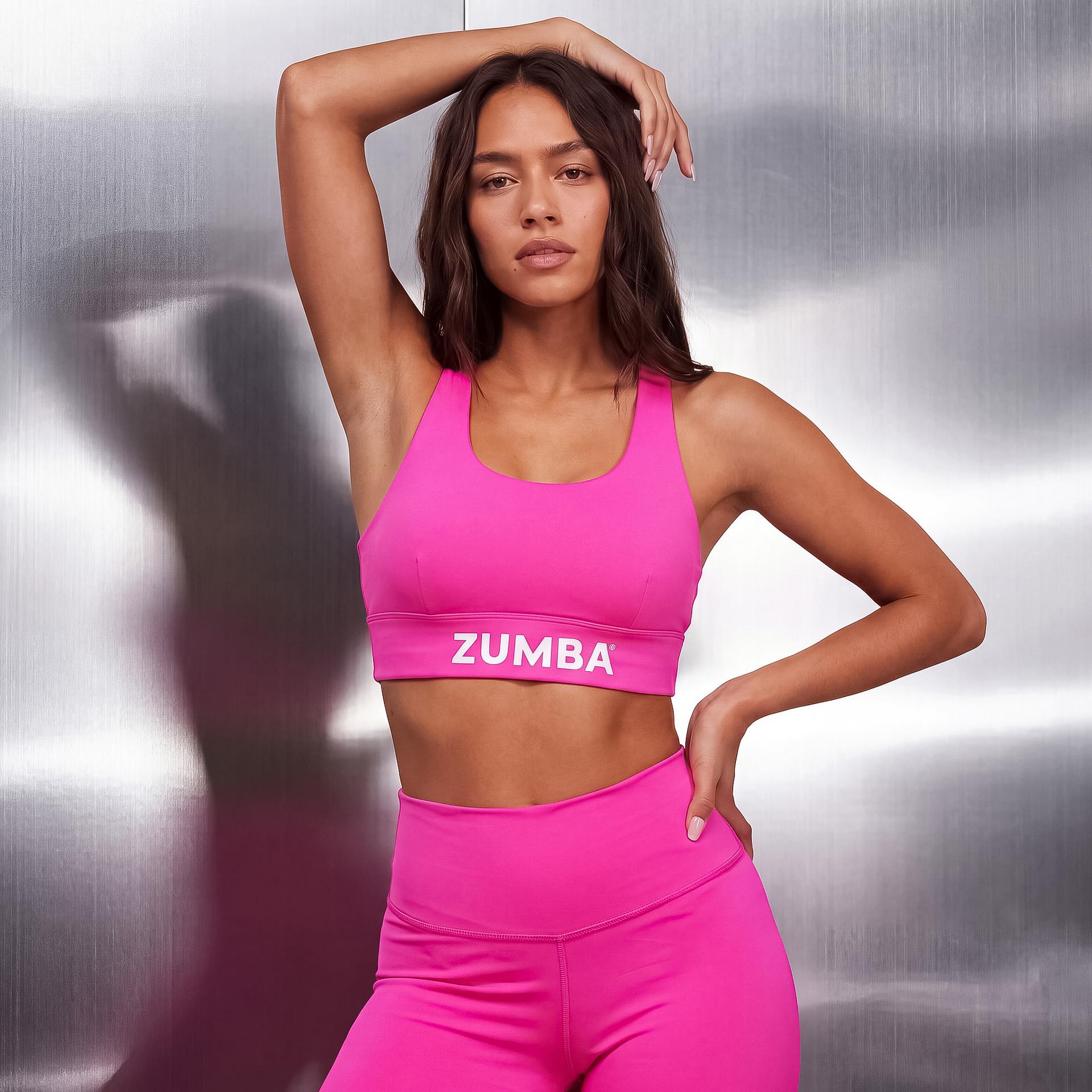 Color Spree Z-Lift Racerback Scoop Neck Bra