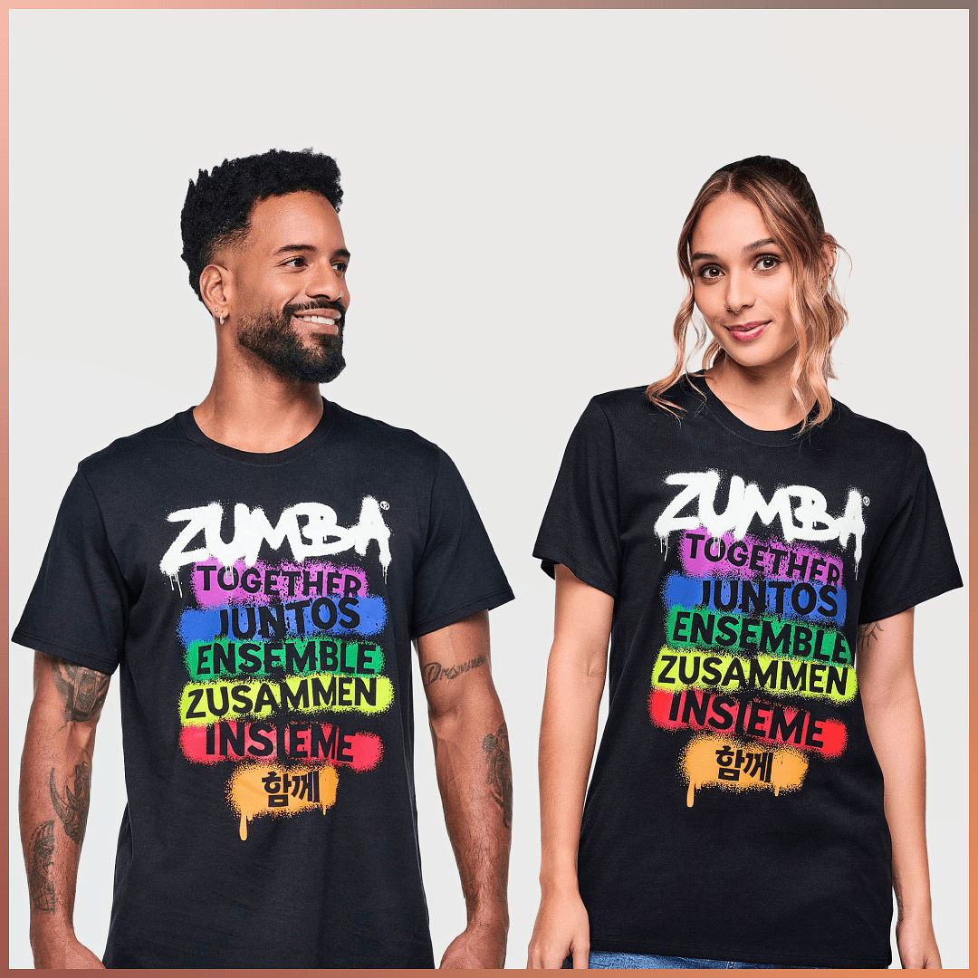 Pride Unisex Crew Neck Tee - Black