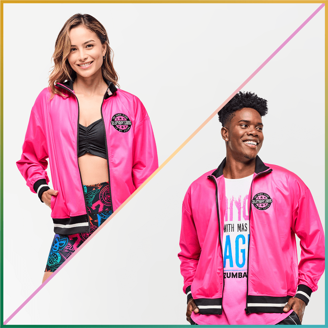 Zumba Libre Unisex Oversized Track Jacket