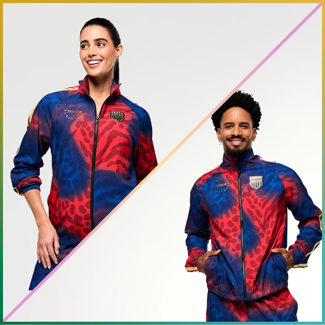 Victory Zip Up Mock Neck Woven Raglan Jacket