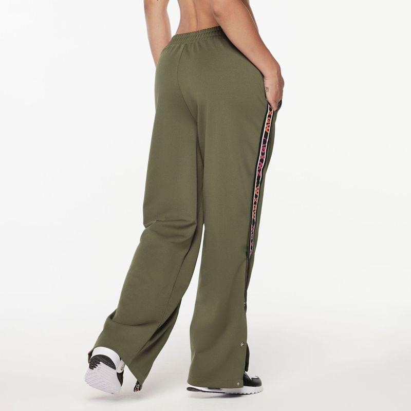 ZW X GW Straight Leg Track Pants With Side Snaps