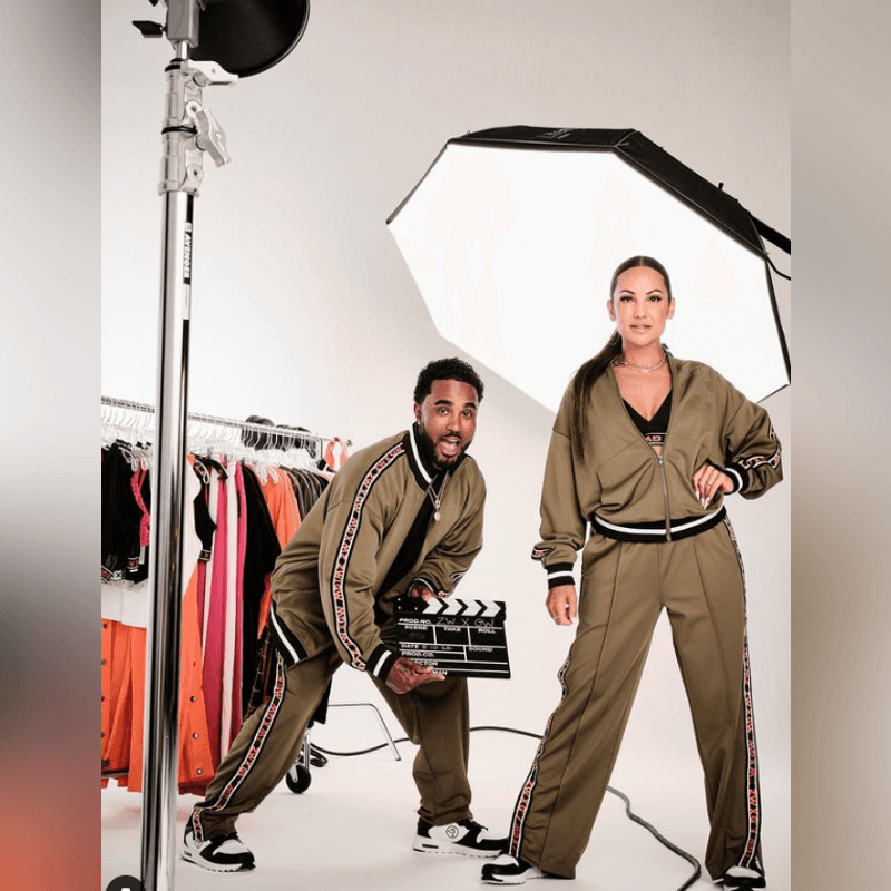 ZW X GW Straight Leg Track Pants With Side Snaps