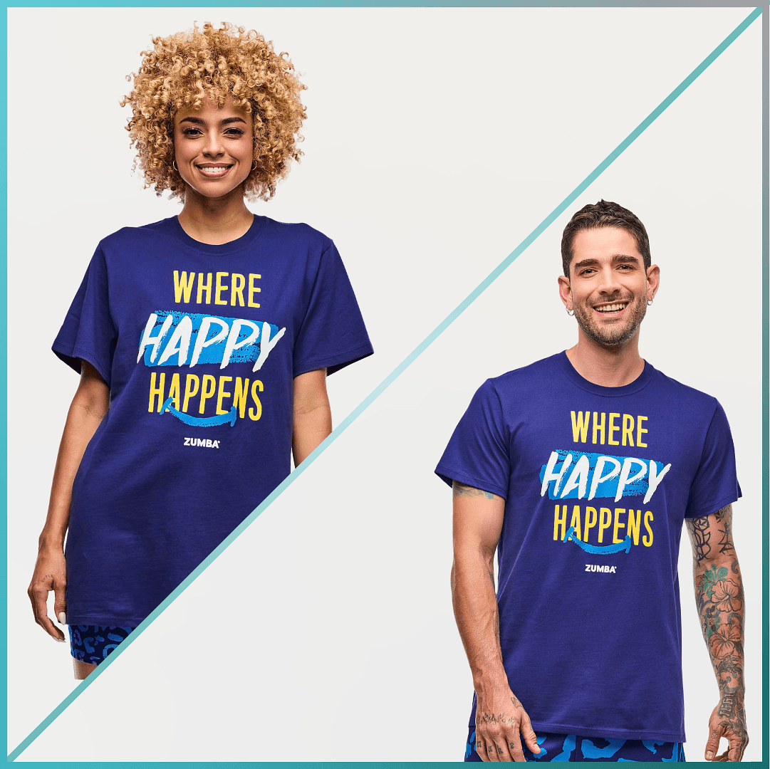 Sizzlin' Crew Neck Tee - Soft Navy