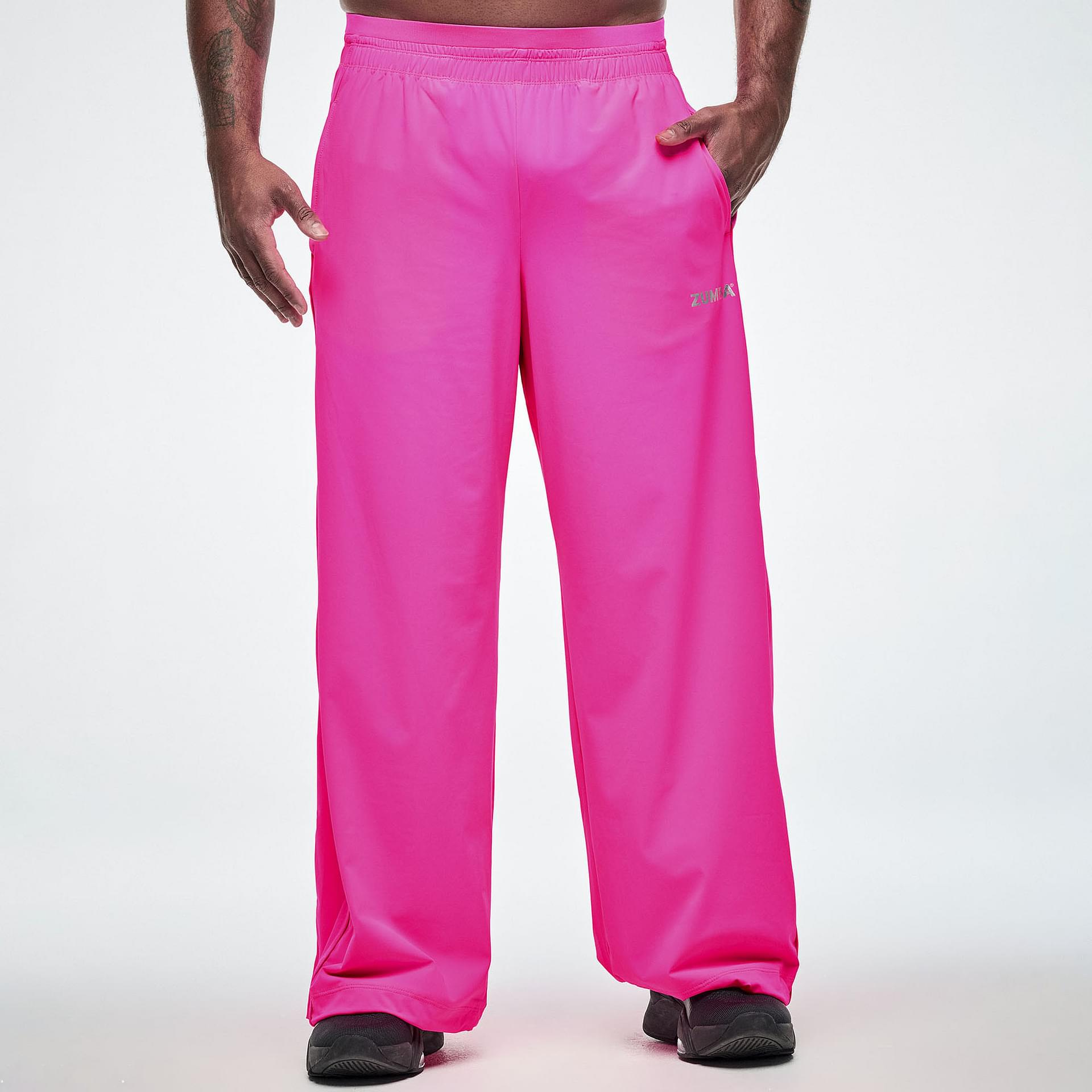 Rock 'n' Roll Double Waistband Knit Slouch Pants - Gumball
