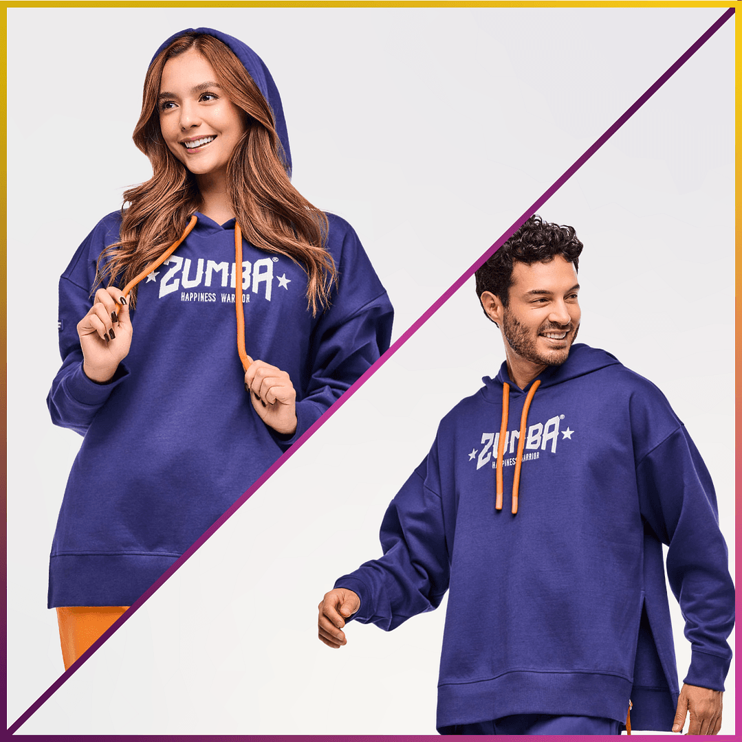 Zumba Libre Pullover Hoodie With Side Vents