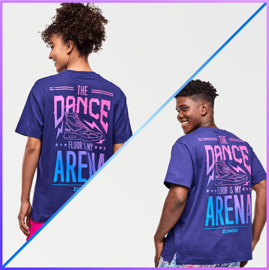 Zumba Libre Oversized Crew Neck Top