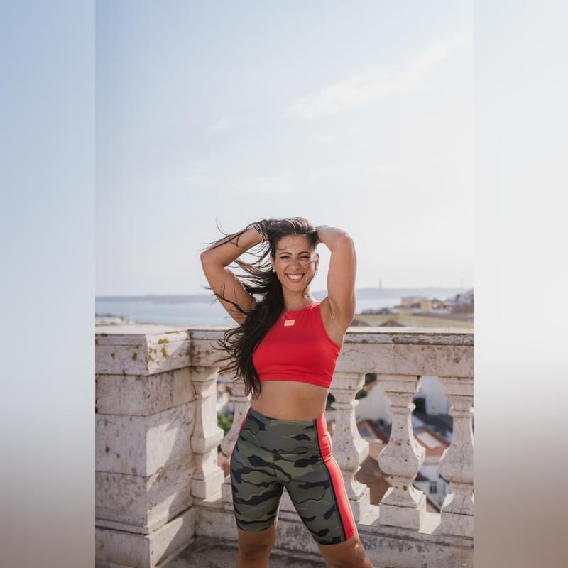 Zumba Explore High Neck Crop Tank