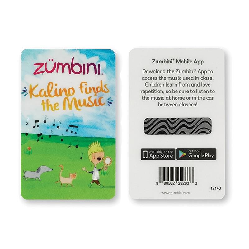 Kalino Find the Music - Music Code Card – English - Zumbini®