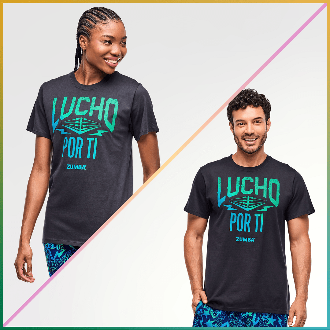 Zumba Libre Crew Neck Tee 2.0 - Bold Black